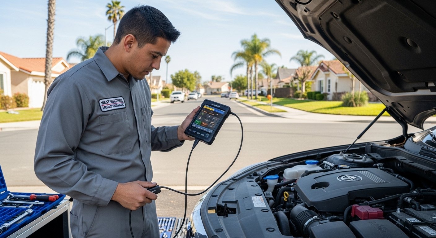 Is a Mobile Mechanic Cheaper Than a Shop in West Whittier?