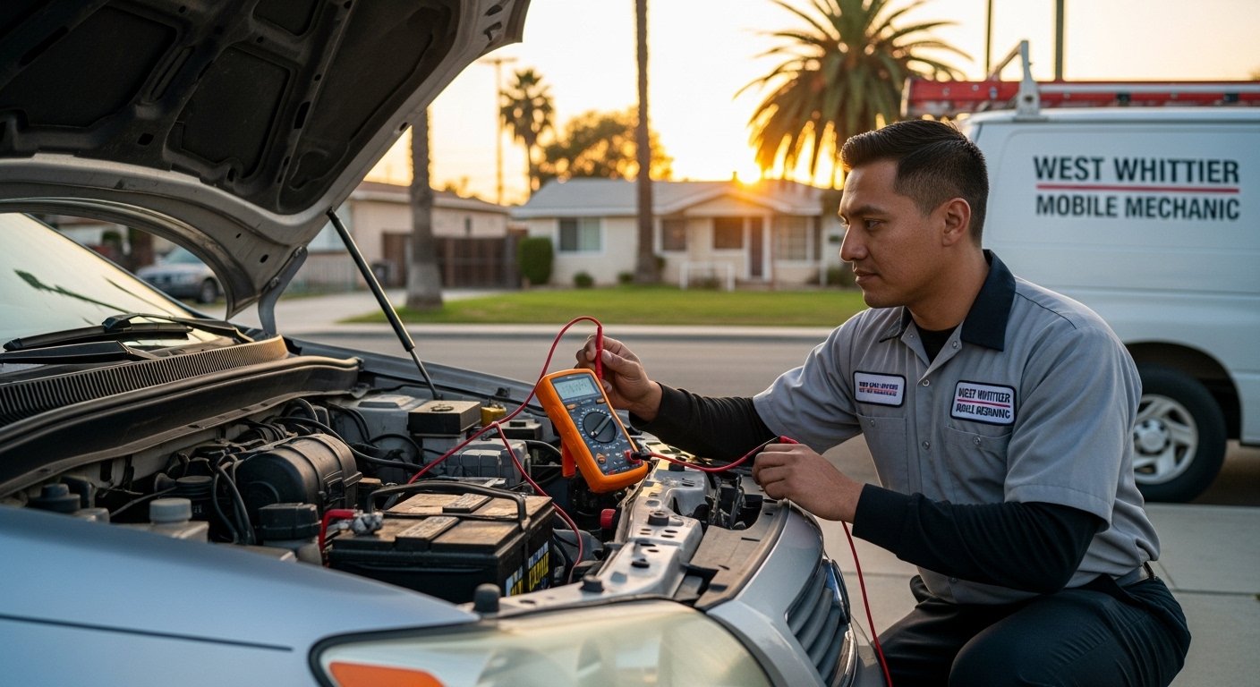 Car Stalls While Driving in West Whittier-Los Nietos